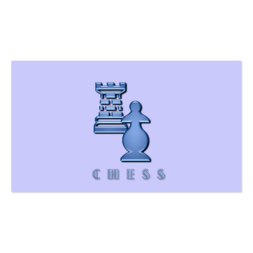 Chess Pieces Business Card (back side)