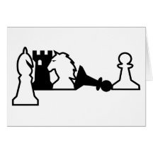 Chess Pieces Card