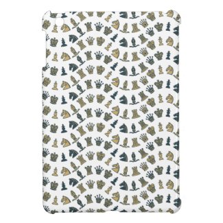Chess Pieces in Waves iPad Mini Case