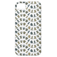 Chess Pieces in Waves iPhone 5 Case