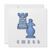 Chess Pieces Invitation