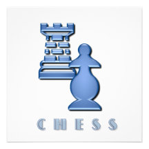 Chess Pieces Invitation