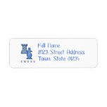 Chess Pieces Mailing Label
