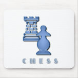 Chess Pieces Mouse Pad