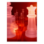 Chess Play Postcard
