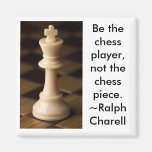 Chess Player Fridge Magnet