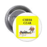 CHESS player joke Pinback Button