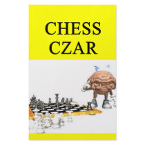 CHESS player joke stationery