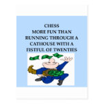CHESS POSTCARD