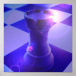 Chess Rook Poster Print
