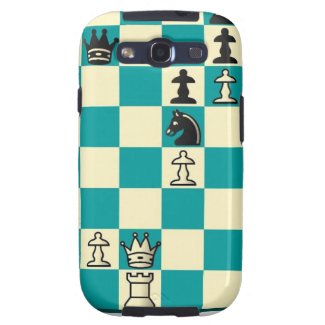 Chess Scene 1 Samsung Galaxy SIII Case