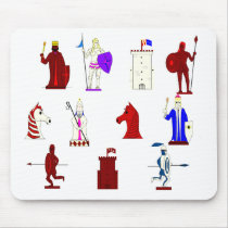 Chess set Mouse Pad mousepads
