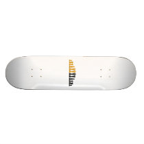 Chess Set Skateboard