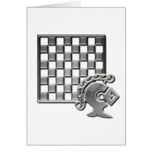 Chess Strategy Greeting Card