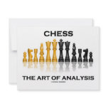 Chess The Art Of Analysis Personalized Invite