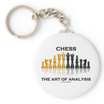 Chess The Art Of Analysis Key Chains