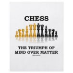 Chess The Triumph Of Mind Over Matter flyers