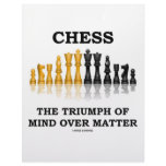 Chess The Triumph Of Mind Over Matter Personalized Letterhead