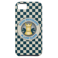 Chess University on Planet Earth Emblem iPhone 5 Cover