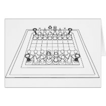 Chessboard & Chess Pieces: cards by spiritswitchboard Chessboard & Chess Pieces: cards