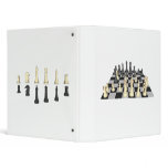Chessboard & Chess Pieces: Custom Binder