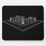 Chessboard &amp; Chess Pieces: Mouse Pads