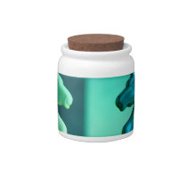 Chessboard Knights Candy Jar