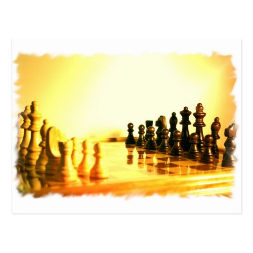 Chessboard Postcard