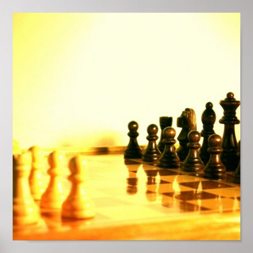 Chessboard Poster Print