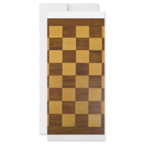 chessboard personalized rack card