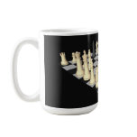 Chessboard with Chess Pieces - Custom Mug