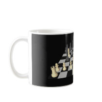 Chessboard with Chess Pieces - Custom Mug