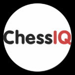 ChessIQ Round Sticker