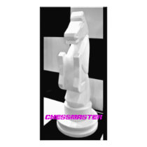 Chessmaster, Knight Chess Piece Photo Card
