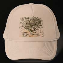 CHEST FACE CITY hats