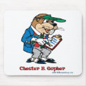 Chester B. Gopher Mousepad mousepad