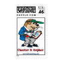 Chester B. Gopher Stamp stamp
