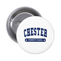 Chester Pennsylvania College Style tee shirts buttons
