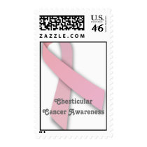Chesticular Cancer Awareness Postage
