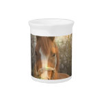 Chestnut Arab Horse Pitcher