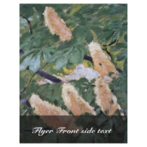 Chestnut Blossoms By Moser Koloman (Best Quality) Custom Flyer
