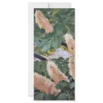 Chestnut Blossoms By Moser Koloman (Best Quality) Full Color Rack Card