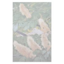 Chestnut Blossoms By Moser Koloman (Best Quality) Stationery