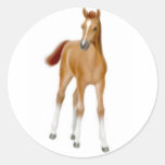 Chestnut Foal Sticker