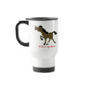 CHESTNUT HORSE COFFEE TRAVEL MUG CUSTOM