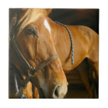 Chestnut Horse Design Tile