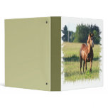 Chestnut Horse Standing Binder
