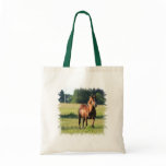 Chestnut Horse Standing Tote Bag