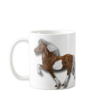 Chestnut Icelandic Tolt Coffee Mugs