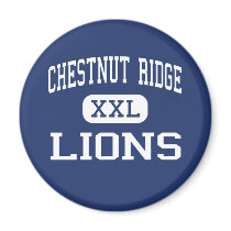 Chestnut Ridge - Lions - High - New Paris magnets by customteamsportswear Chestnut Ridge - Lions - High - New Paris magnets
